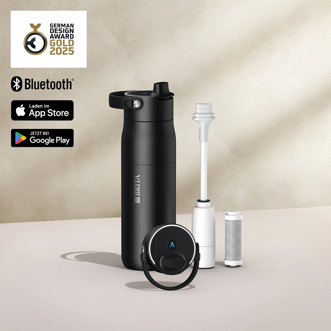 BRITA LARQ iQ Water Filter Bottle: Smart & Self-Cleaning