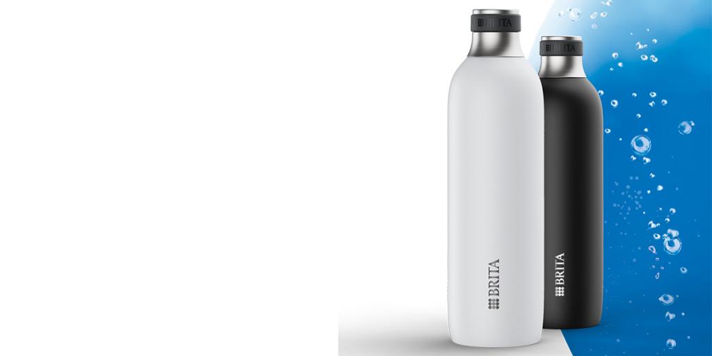 Bouteille d'eau filtrante Brita en acier inoxydable Vanuatu