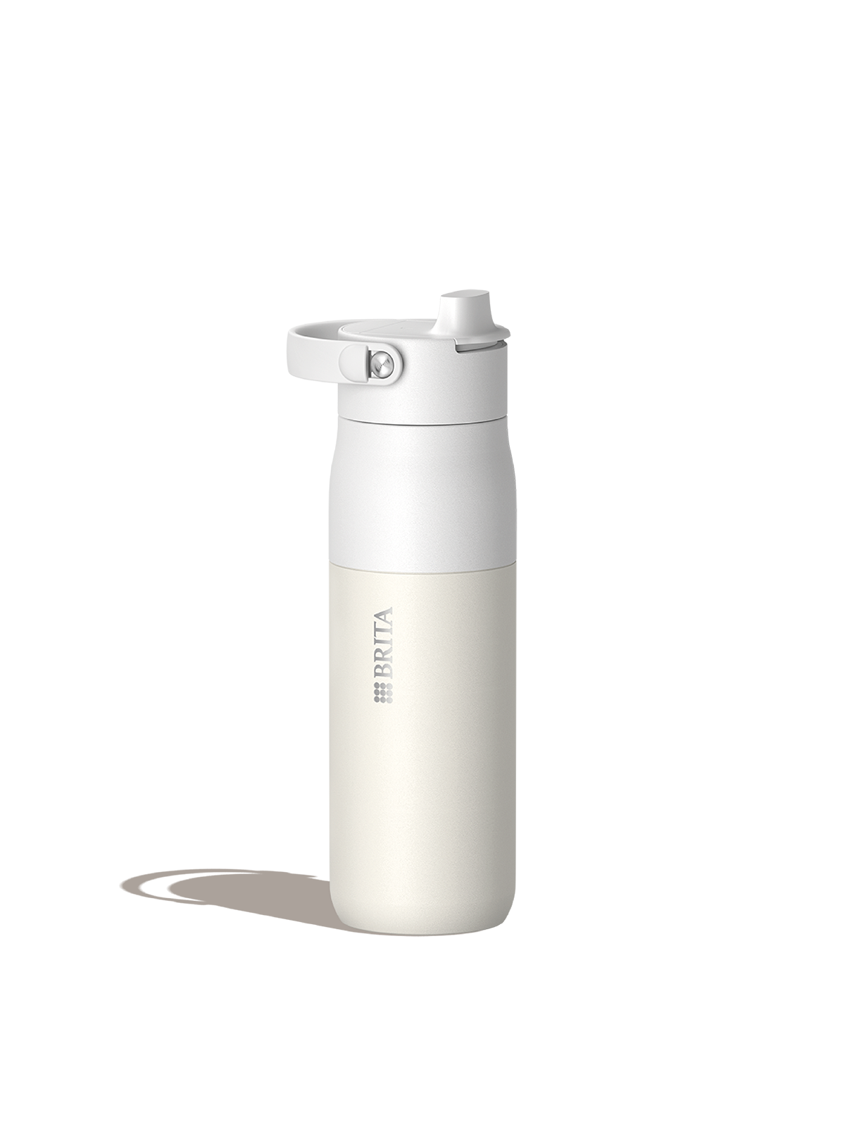 BRITA LARQ Essential Bottle in white, 680 ml.