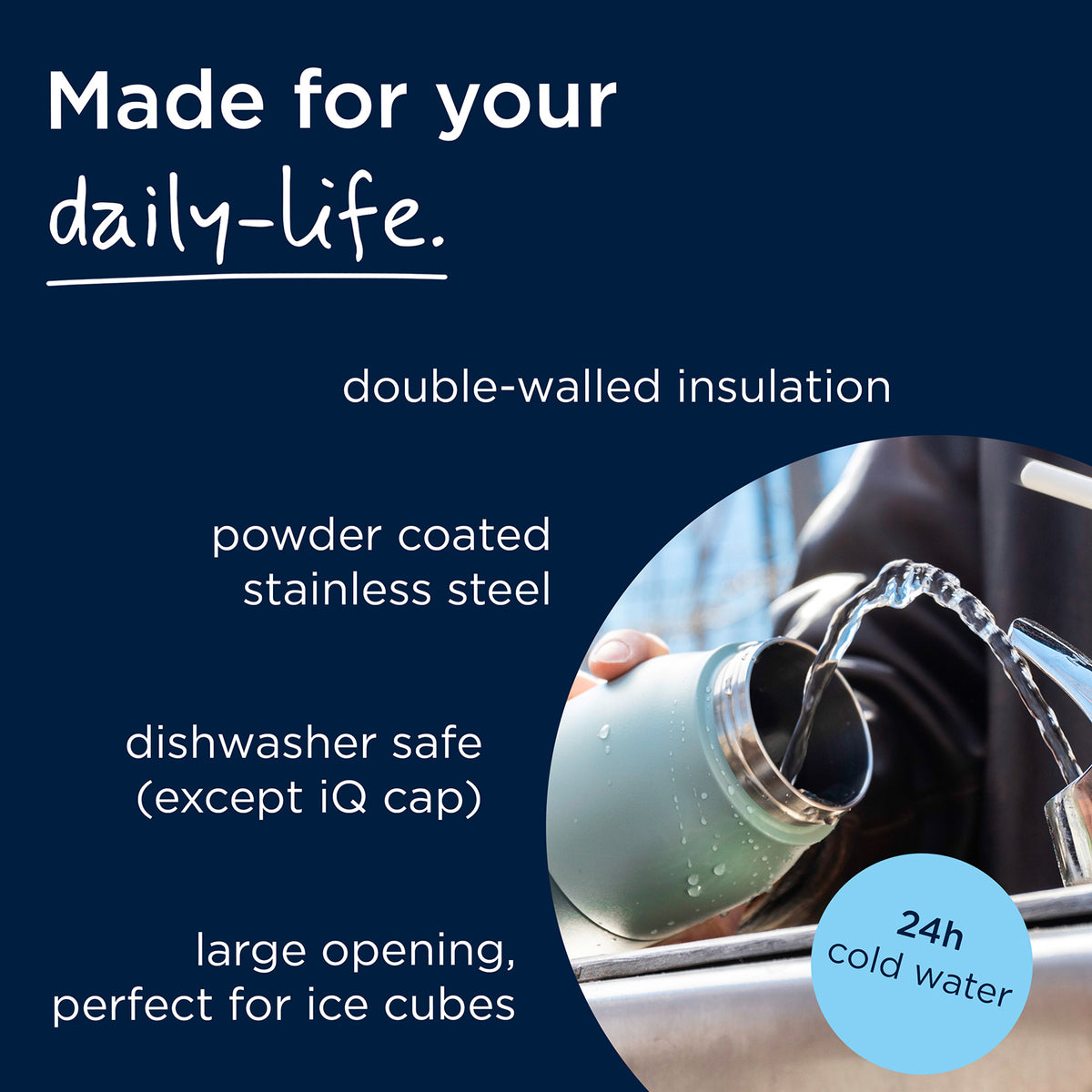 Benefits of BRITA LARQ water filter bottle