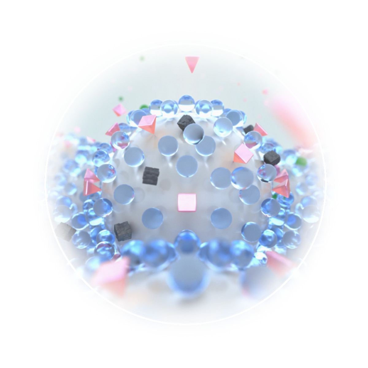 Illustration of BRITA P 3000 ion exchange filtration media