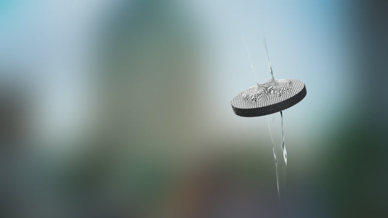 MicroDisc water filter shown from different views