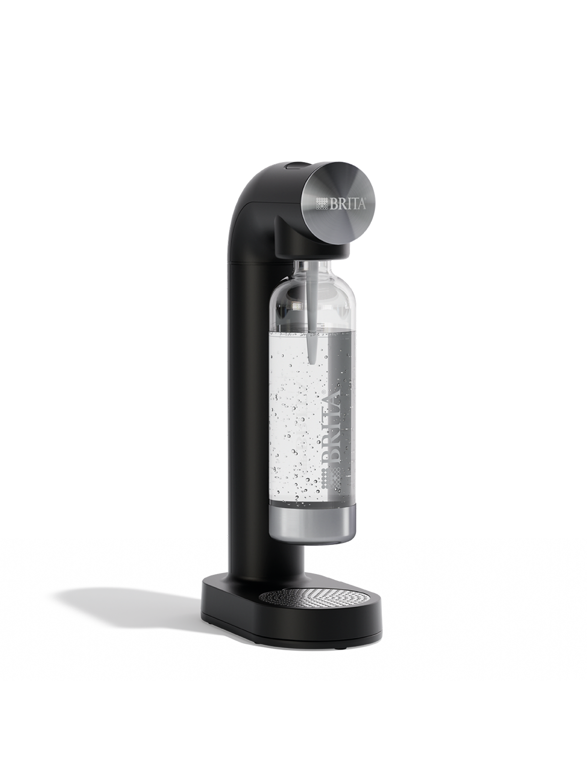 BRITA sodaONE Sparkling Water Maker in black